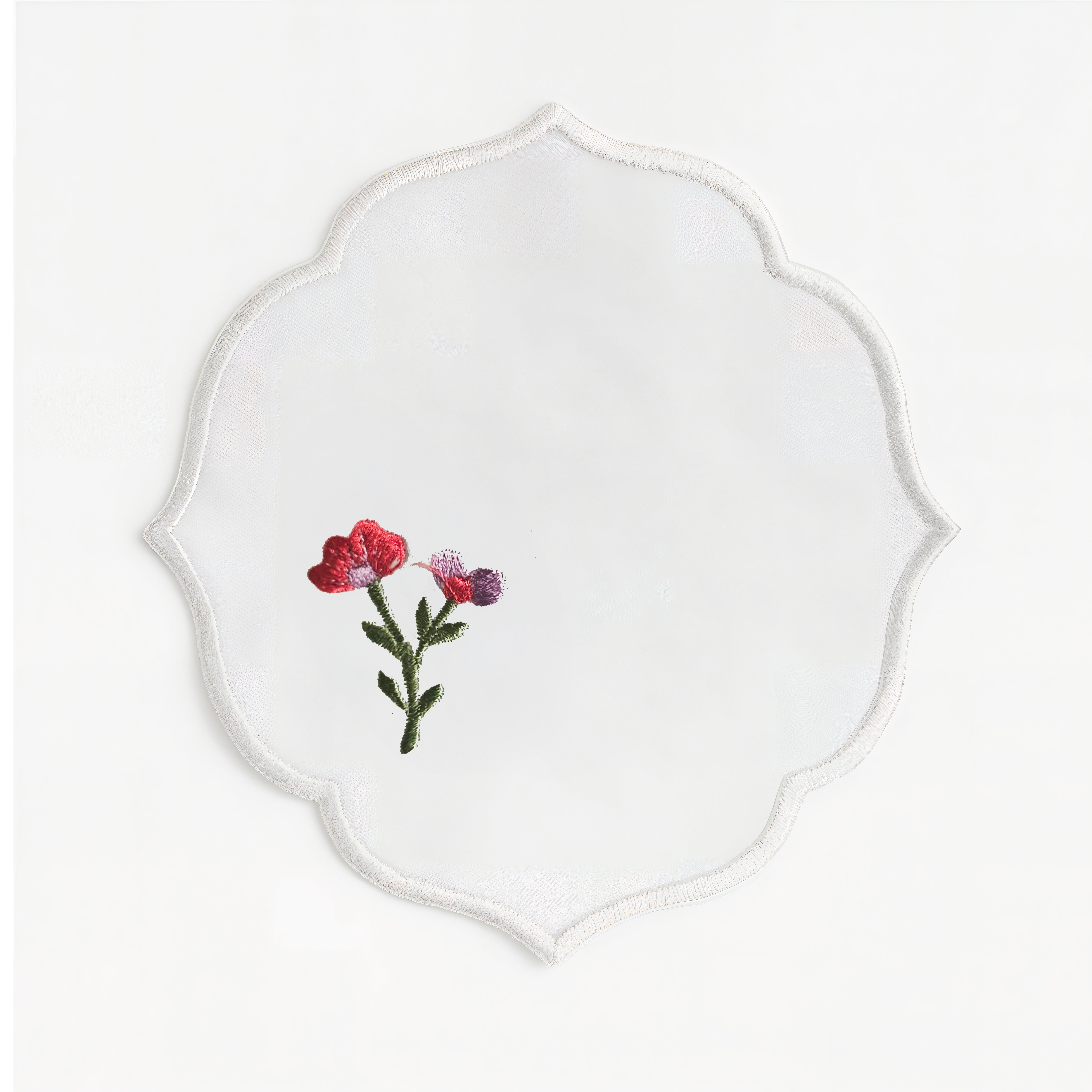 Linen Coaster Design 3