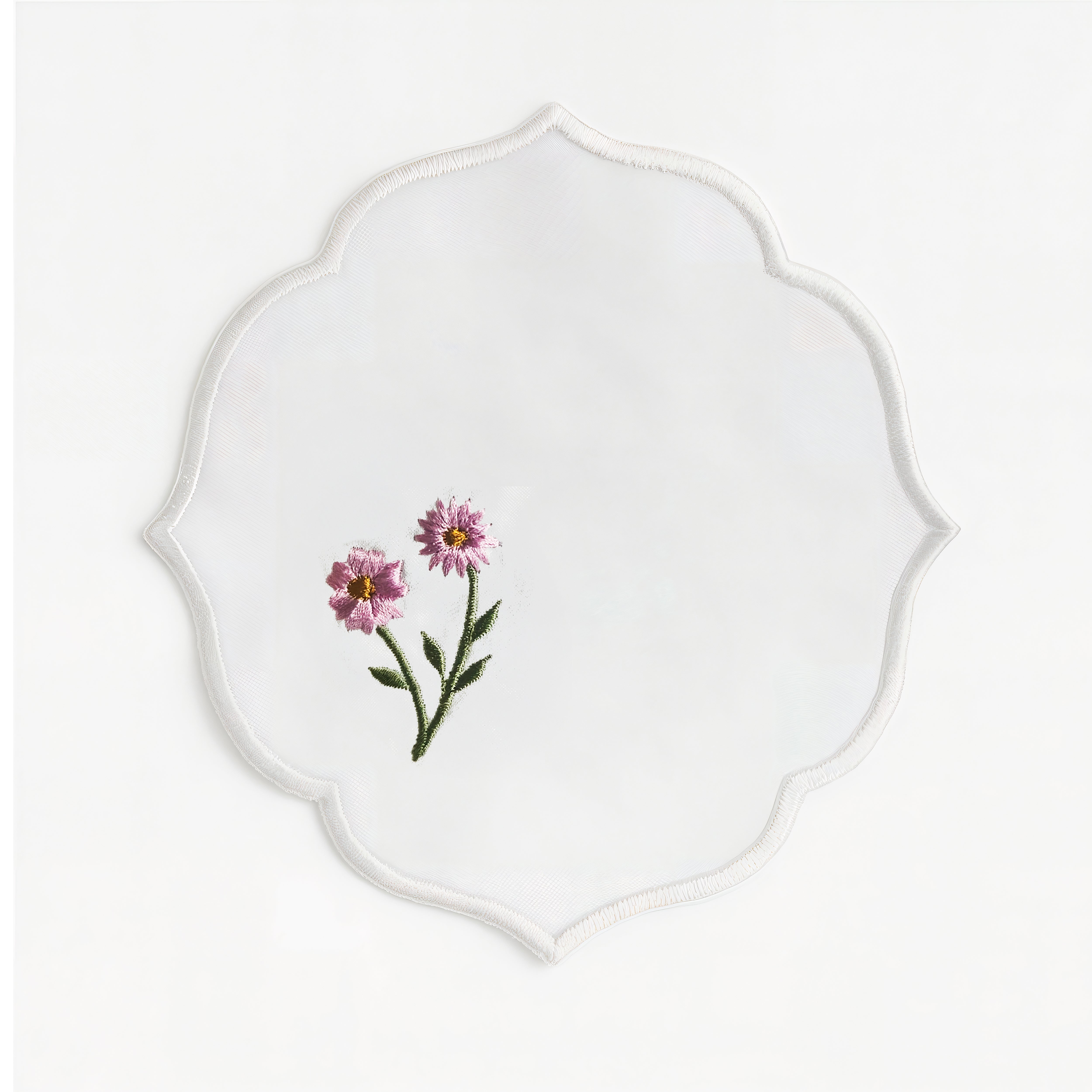 Linen Coaster Design 4