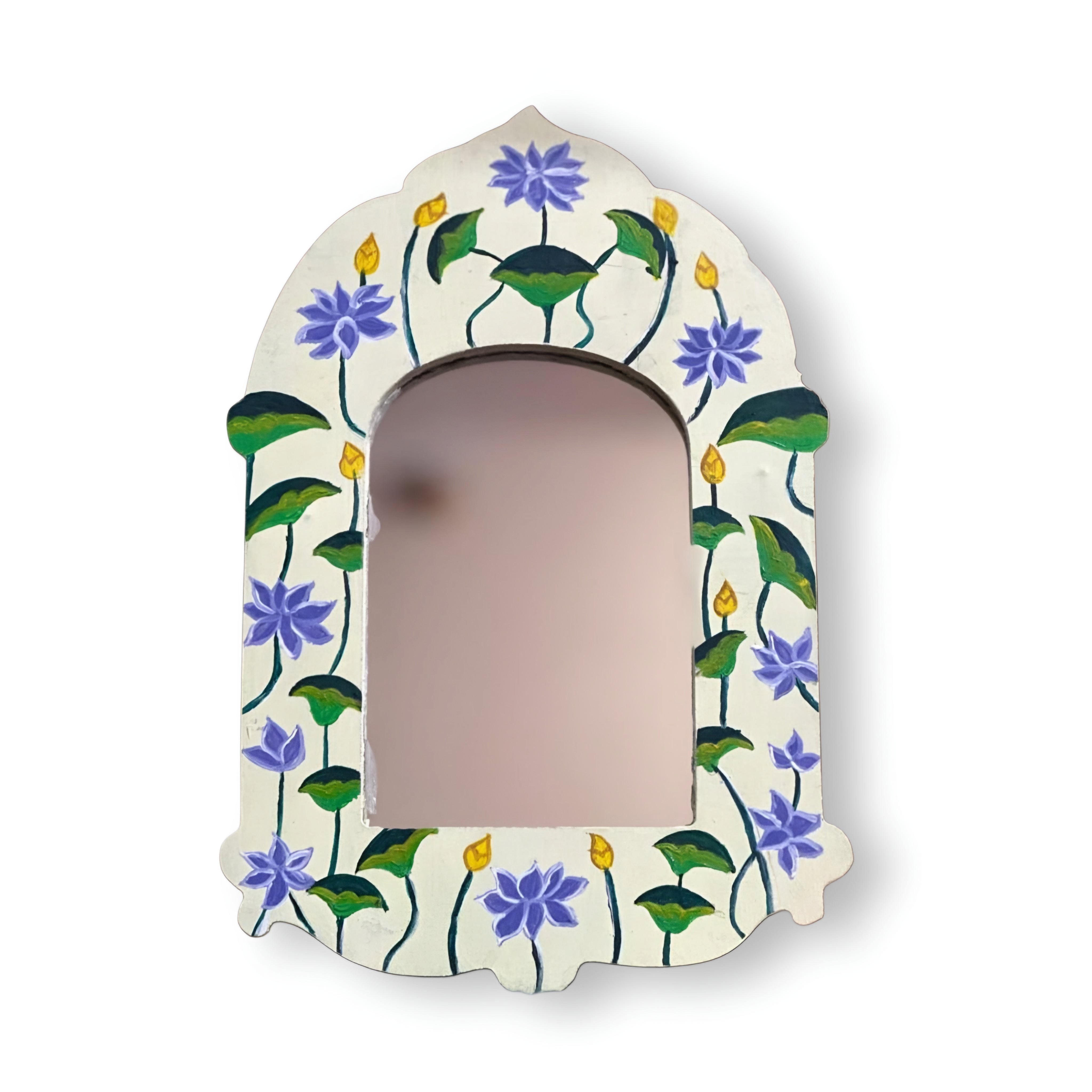 Floral Mirror Wall Frame