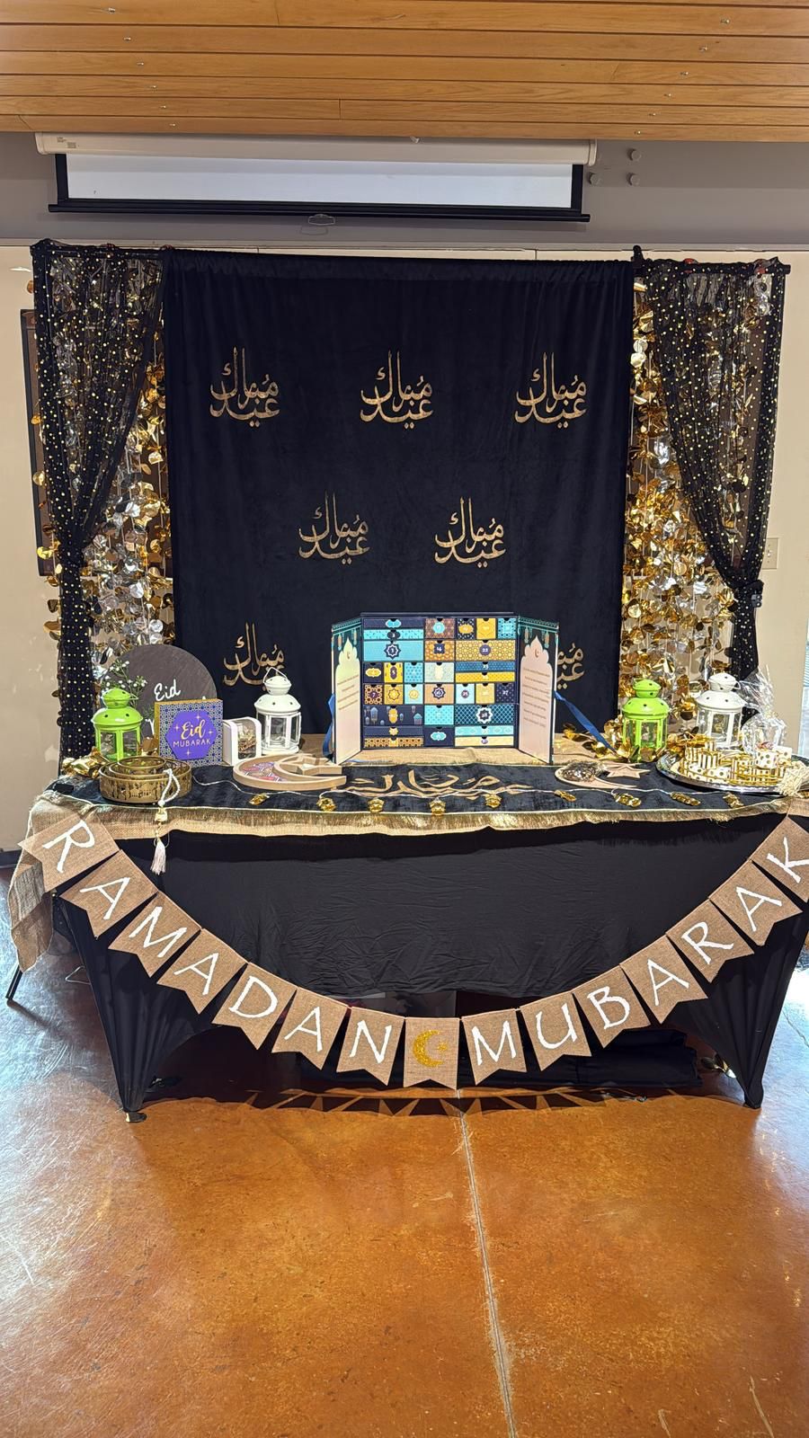 Eid Mubarik backdrop