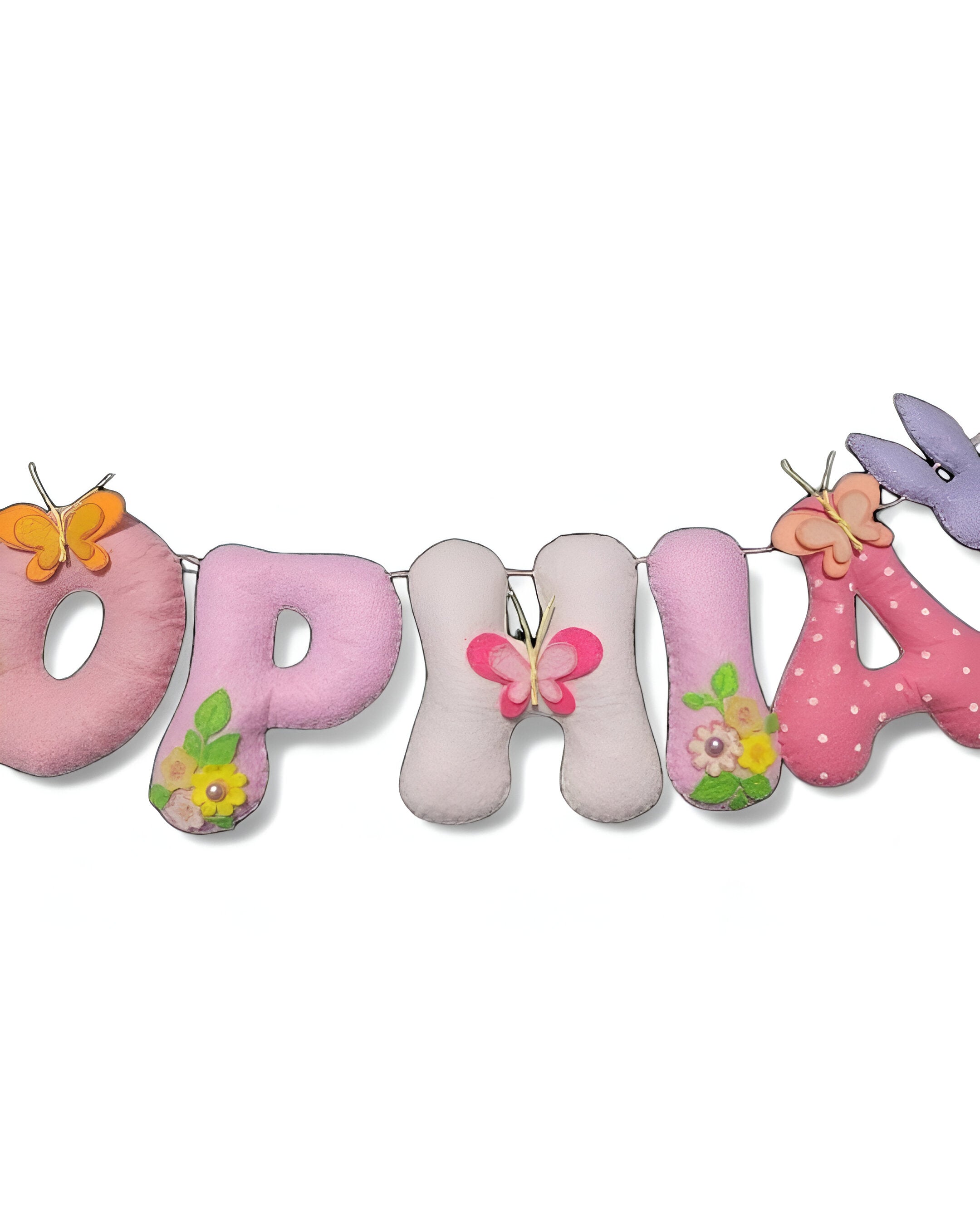 Bunny Theme Name Hanging