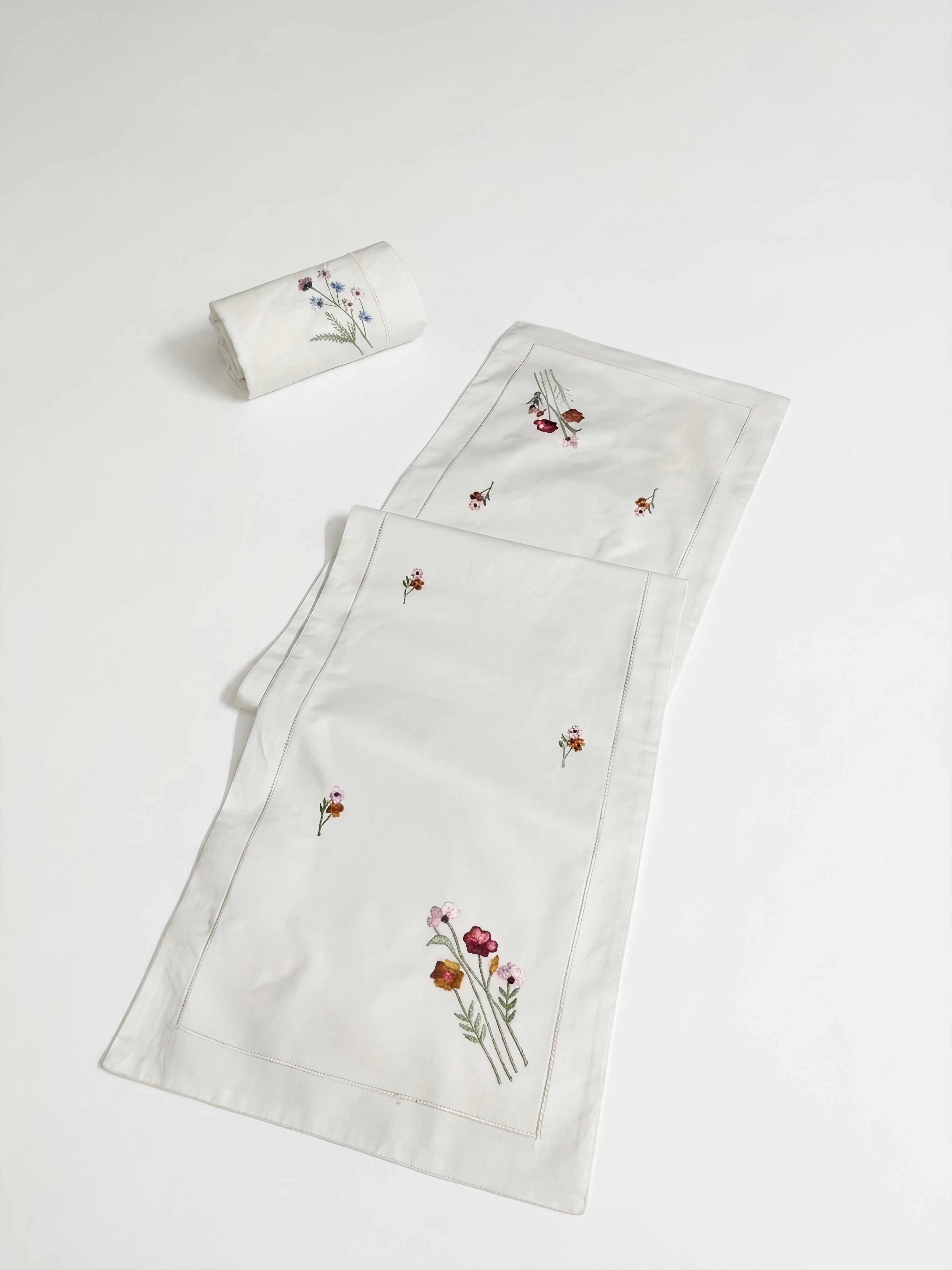 Whispering Flora Table Runner