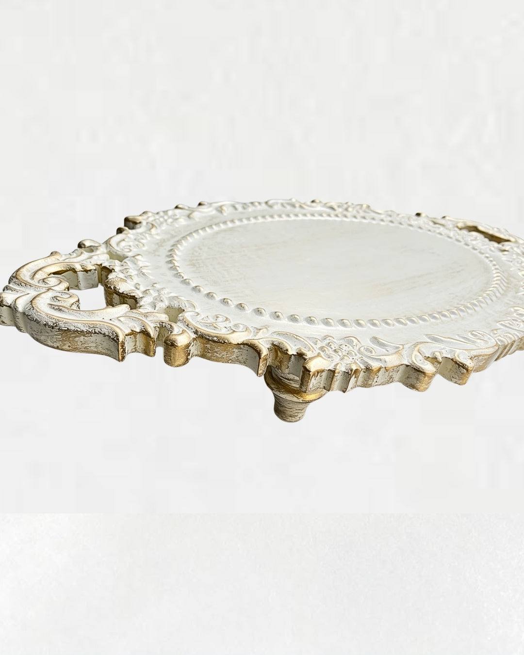 Vintage Bloom Serving Tray
