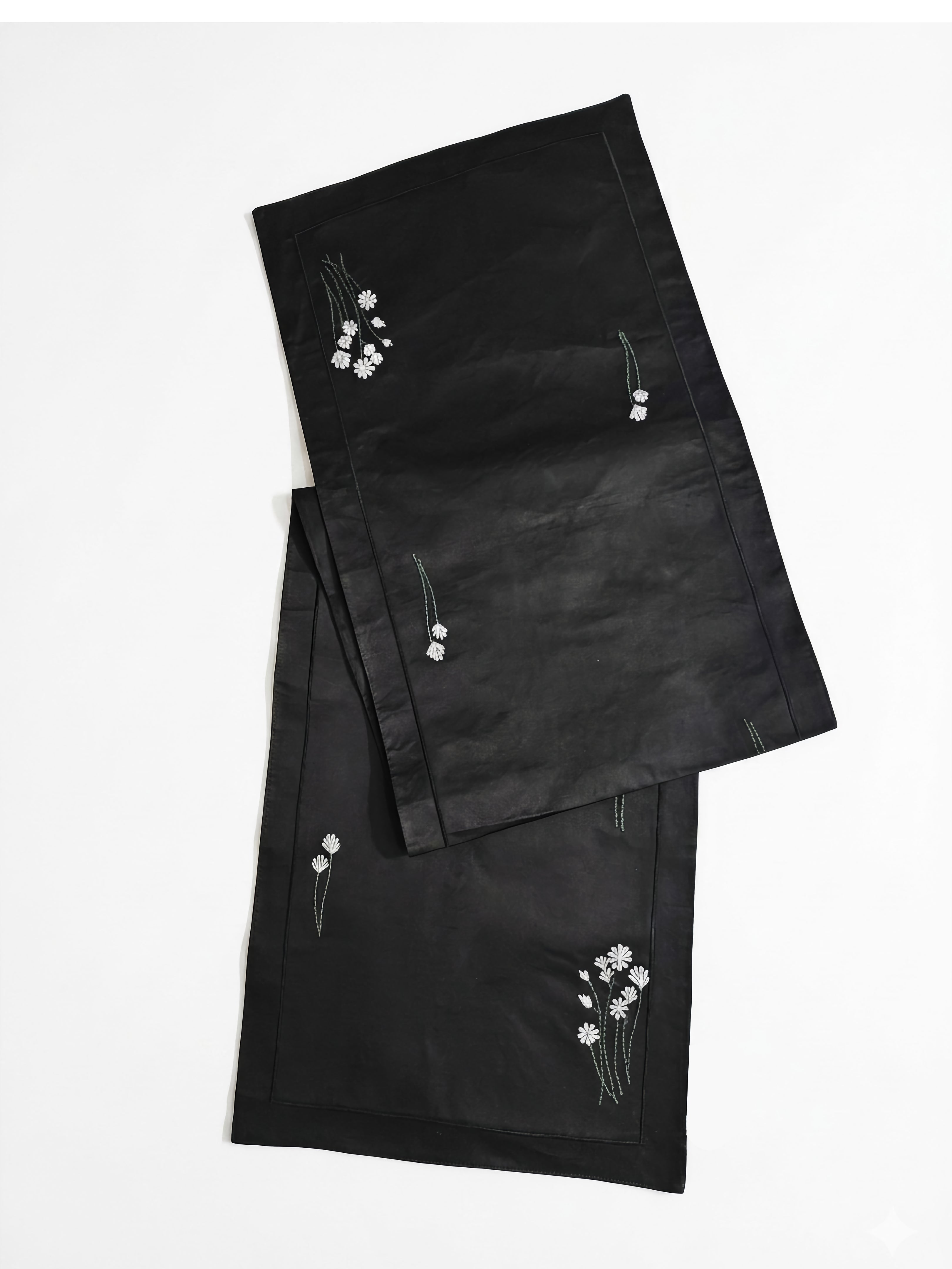 Midnight Fern Table Runner