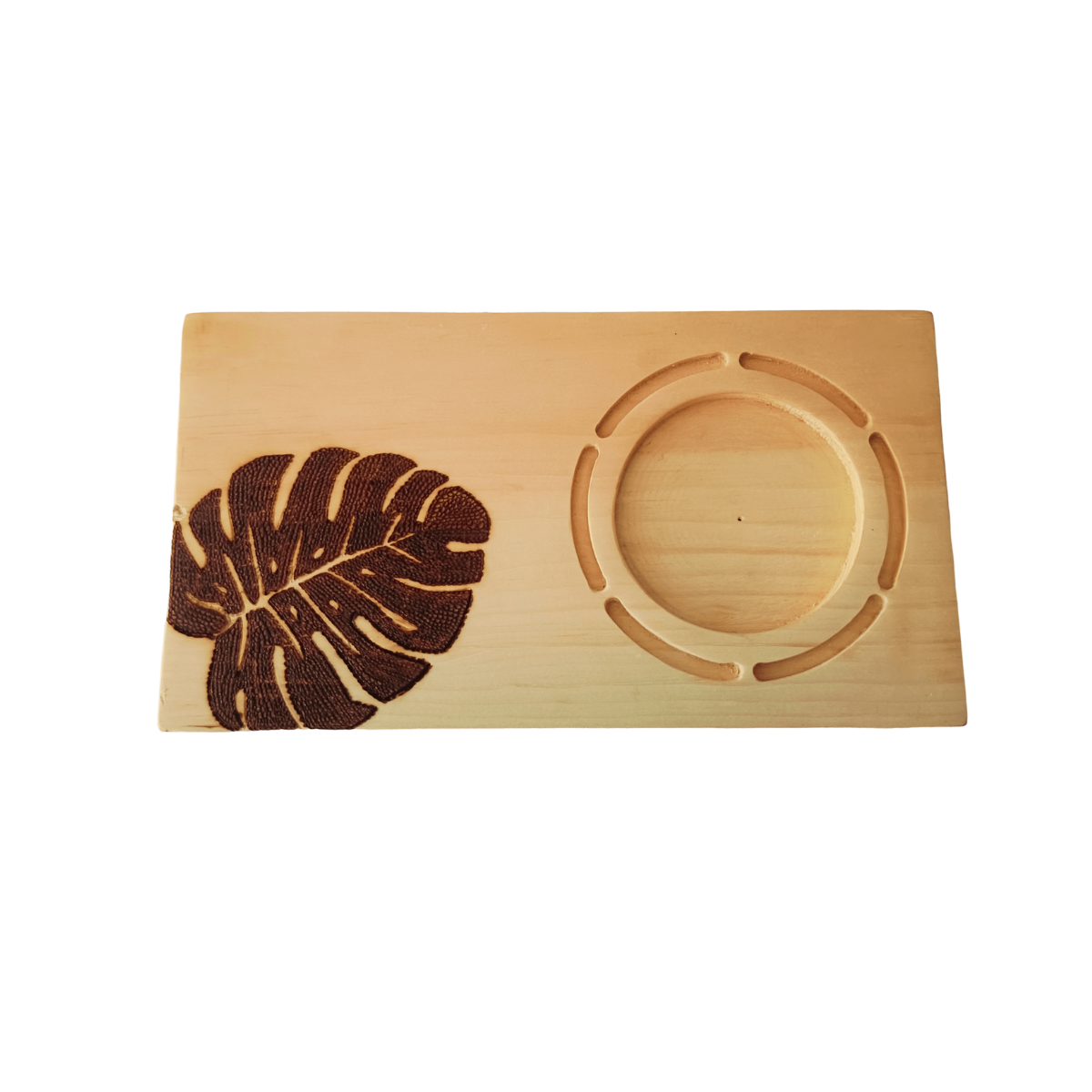 Burned Leaf Tray (Maple)