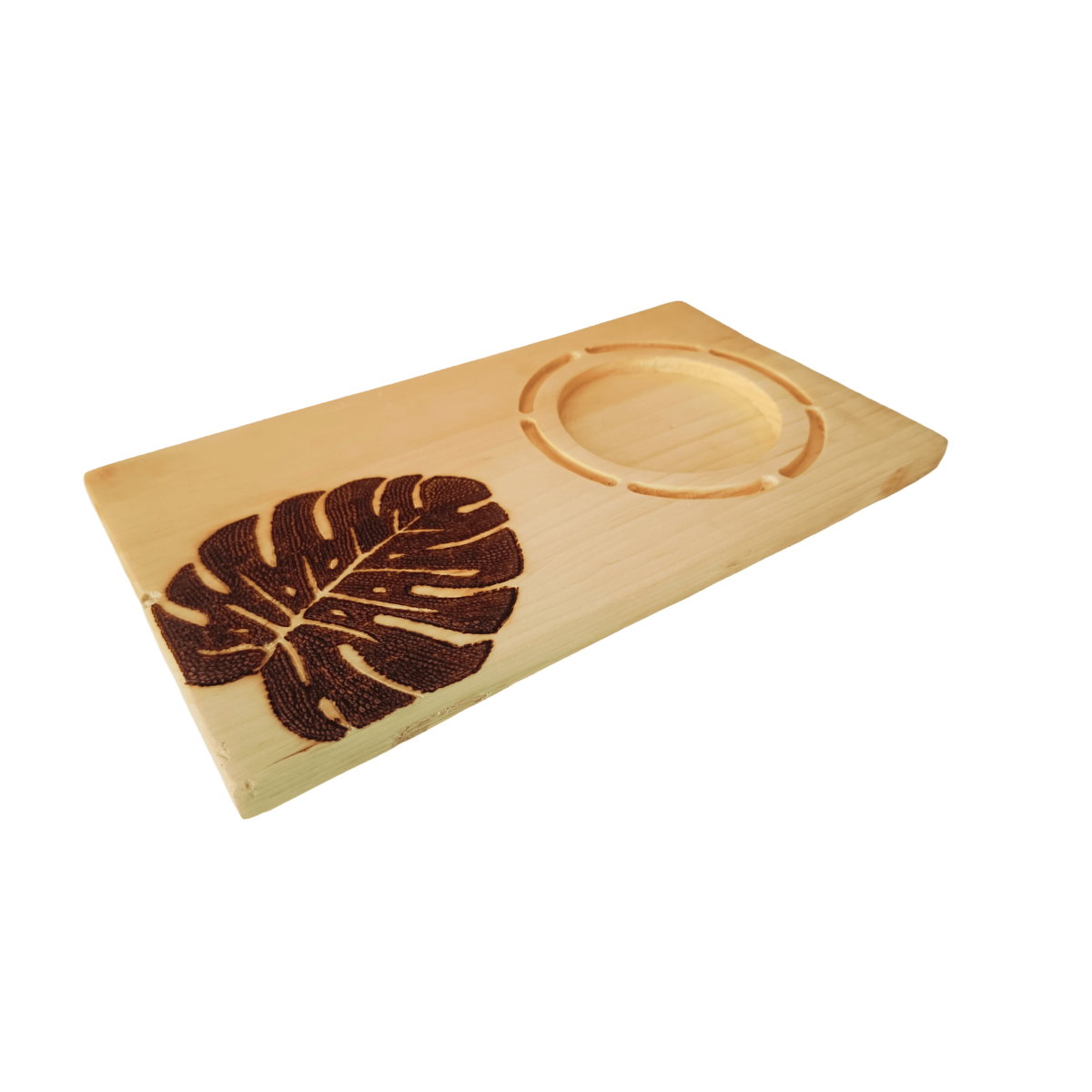 Burned Leaf Tray (Maple)