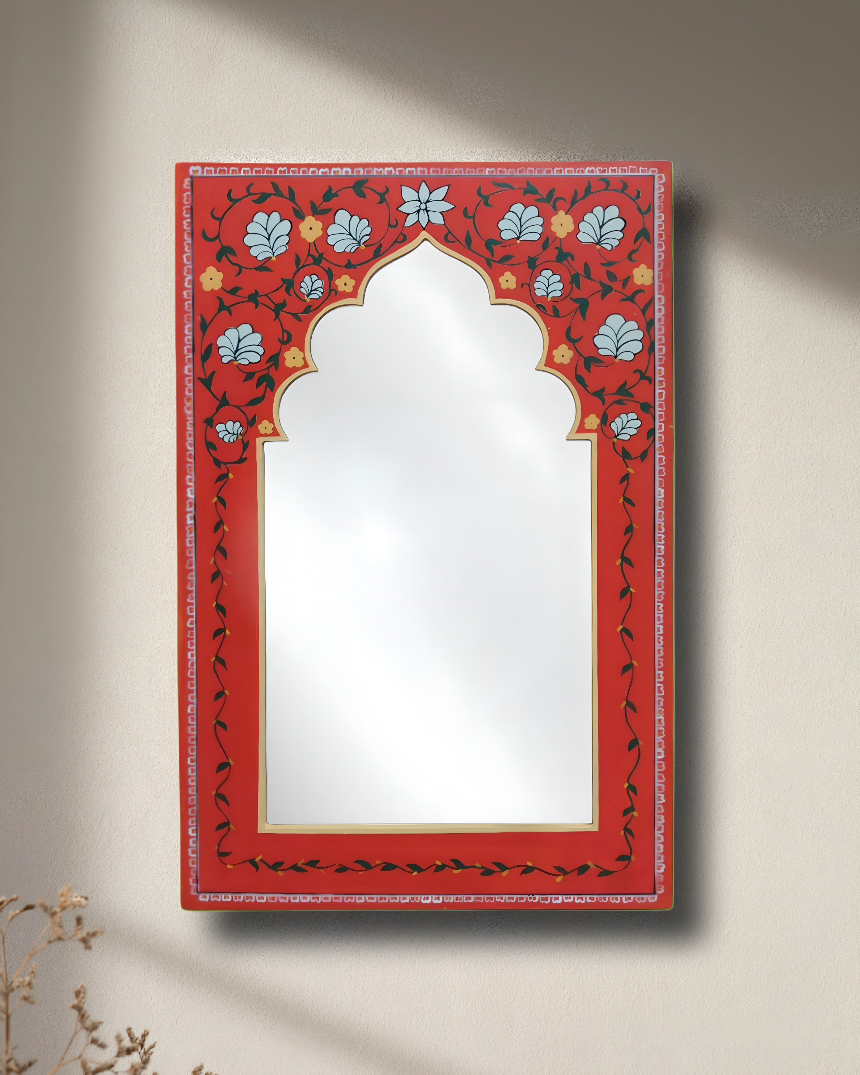 Customised Floral Miror Frame