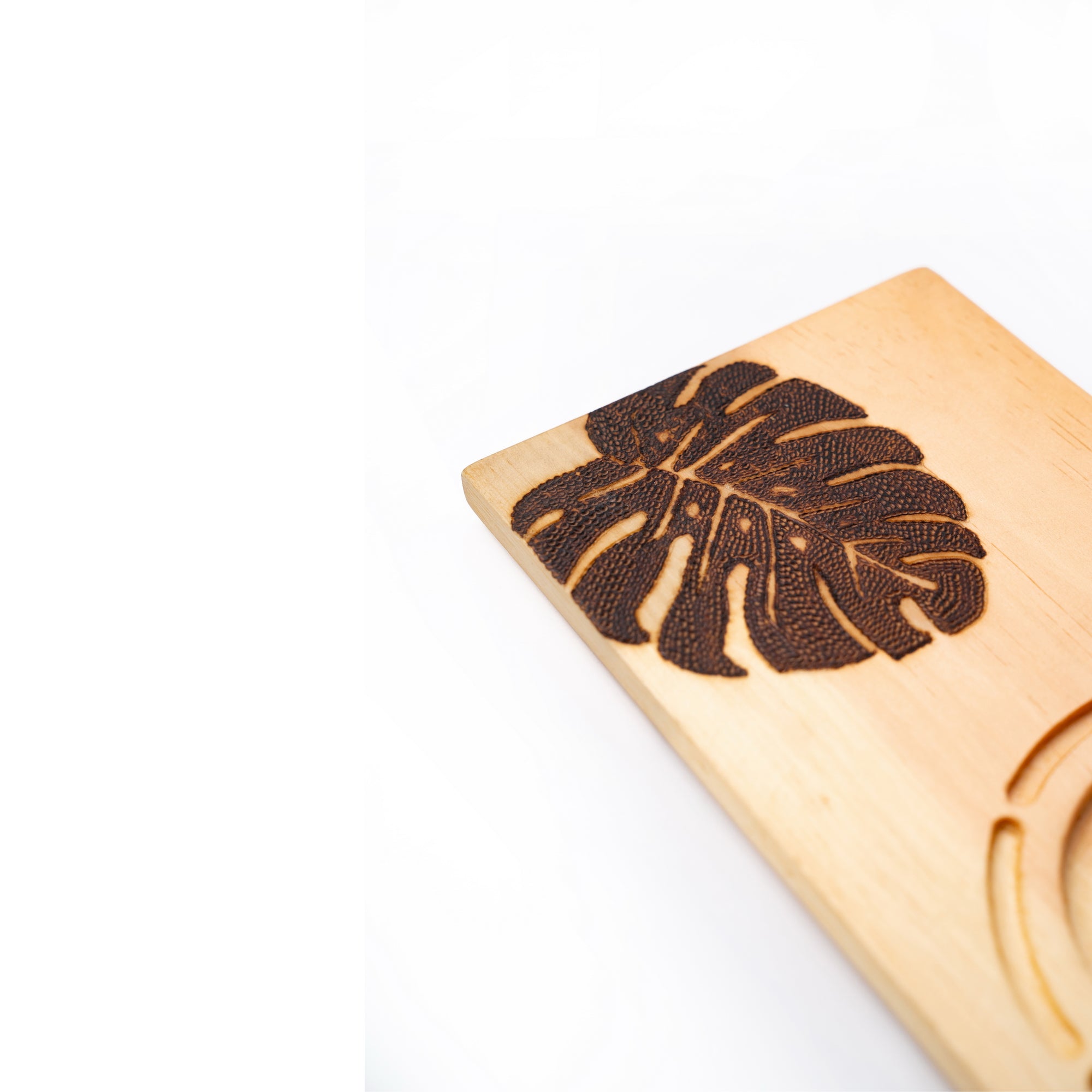 Burned Leaf Tray (Maple)