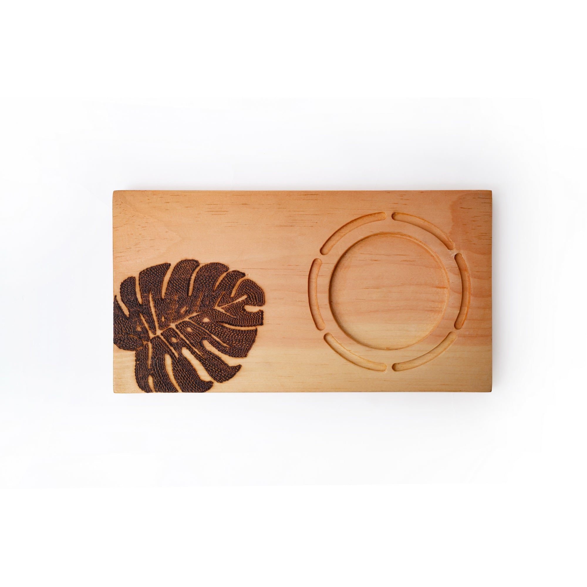 Burned Leaf Tray (Maple)