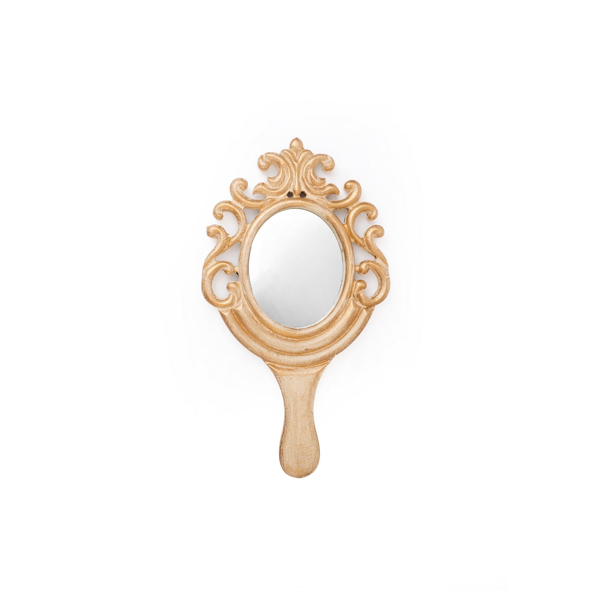 Deco Chalk Paint Vintage Handheld Mirror