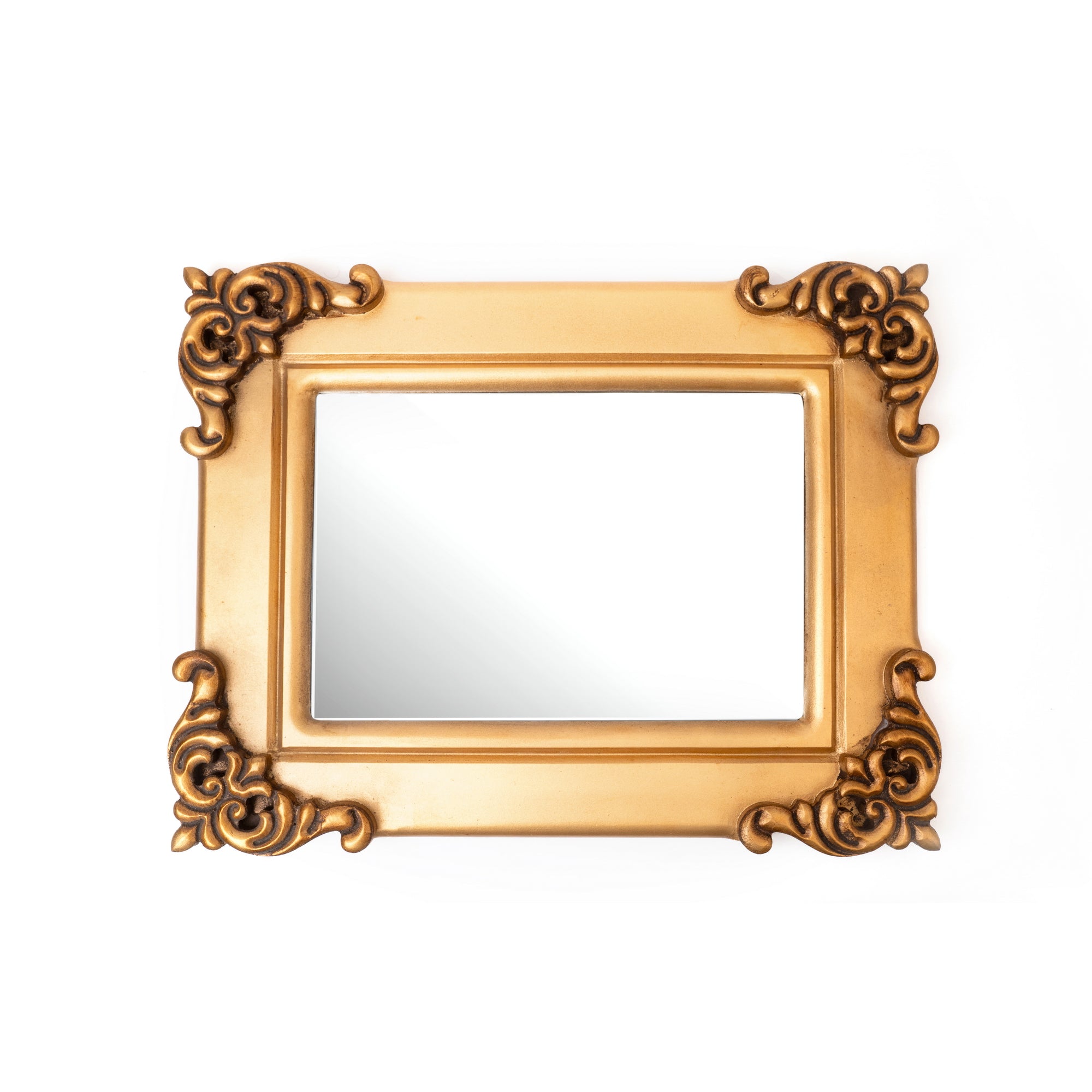 Vintage Gold Ornate Mirror Frame