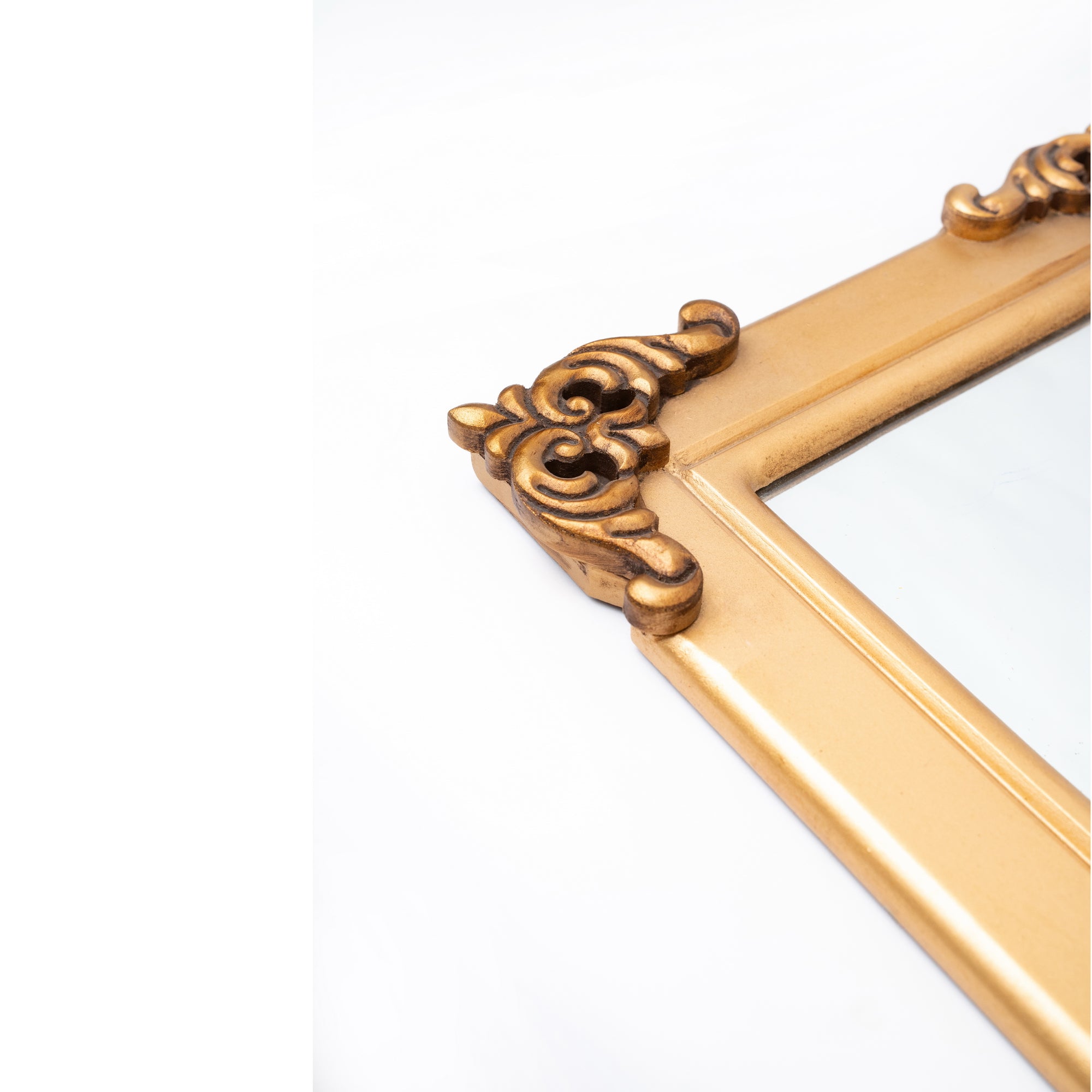 Vintage Gold Ornate Mirror Frame