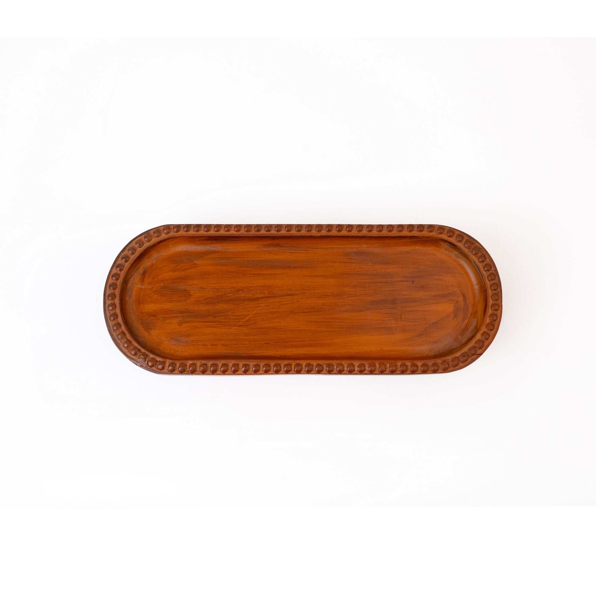 Round Pearls Carving Tray