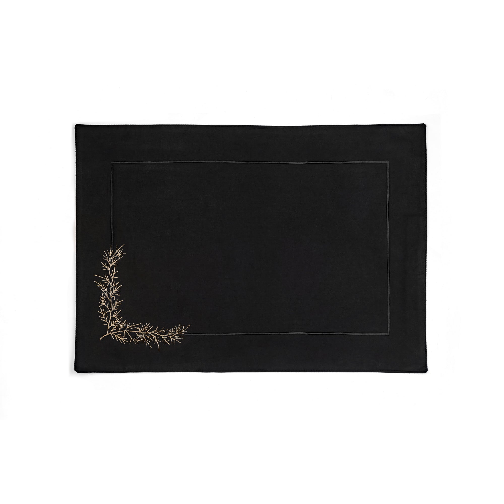 Midnight Fern Placemat