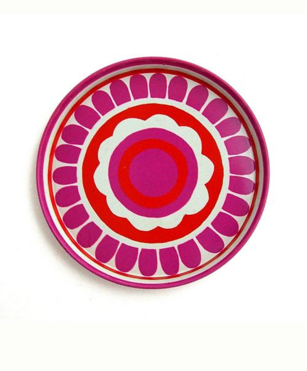 Floral Folk Art Coaster (Buy Any One)