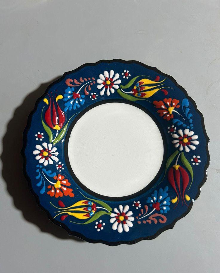Floral Folk Art Coaster (Buy Any One)