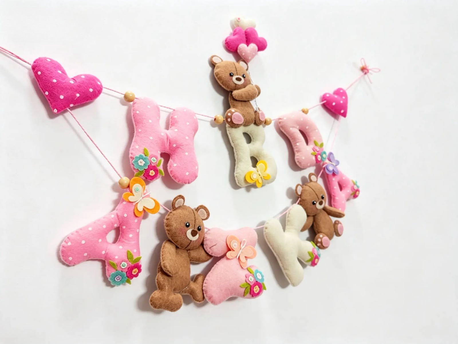 Bear Theme Name Hanging