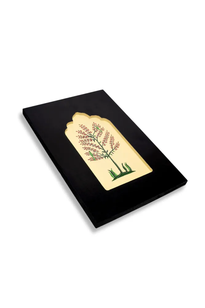 Mughal Art Frame Dark Blue