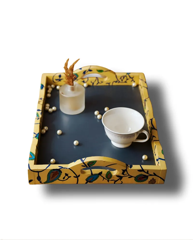 Paisley Pattern Tray Large
