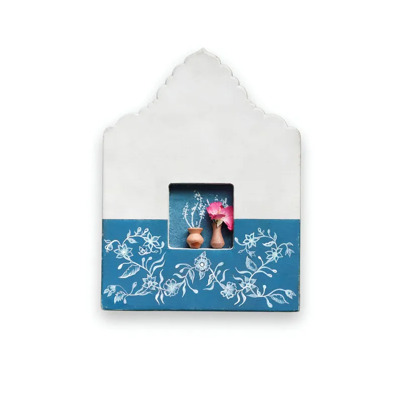 Blue Pottery Art Frame